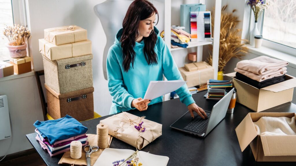 A Small Business Owner looking at all the tasks